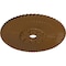 Ekena Millwork Melonie Ceiling Medallion (Fits Canopies up to 6 1/4"), 36 1/4"OD x 1 7/8"P, Smokey Topaz CM36MESTF - alternate 3
